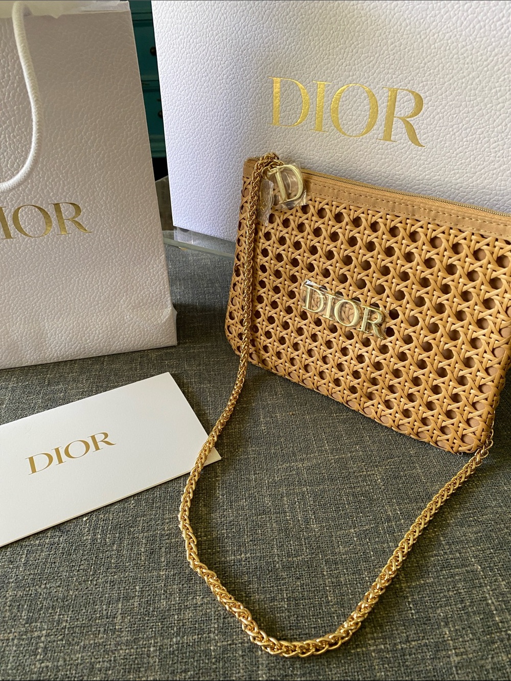 Dior Limited Edition Summer Pouch - Picture 2 of 12